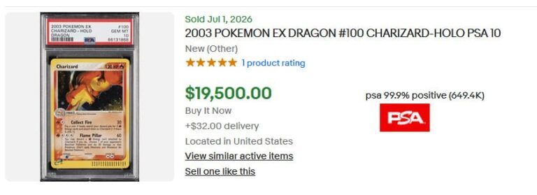 Charizard-Glurak-100-97-EX-Dragon-Pokémon-Karte-Englisch-PSA-10-Preis-Wert-Juli-2026