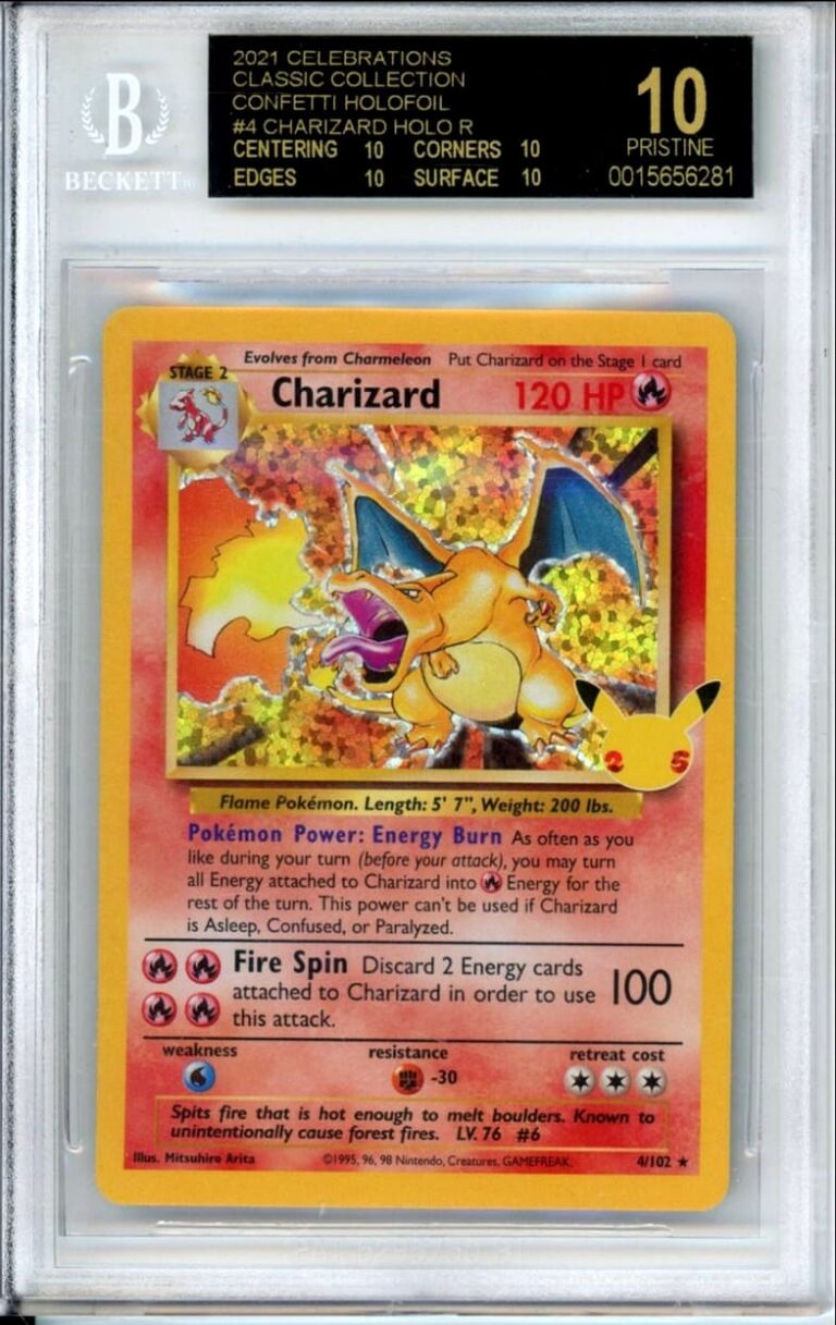 Charizard-Glurak-4-102-Celebrations-Pokémon-Karte-BGS-10-Black-Label