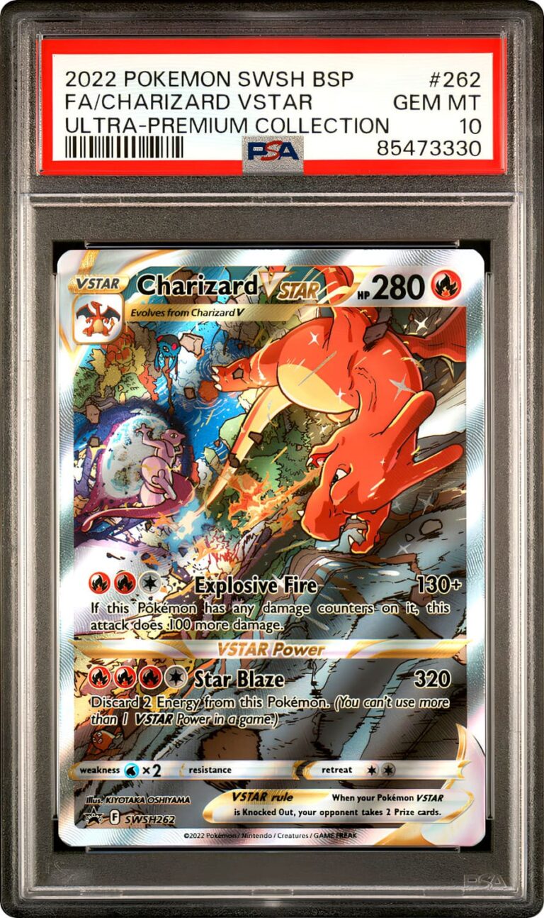 Charizard-Glurak-VSTAR-SWSH262-Promo-Pokémon-Karte-PSA-10-Englisch
