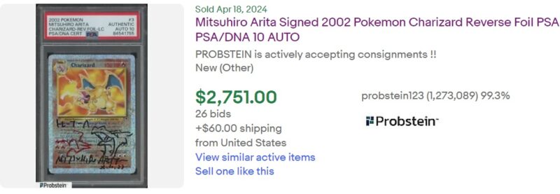 Charizard-Legendary-Collection-eBay-Verkäufe-Verkauf-April-2024