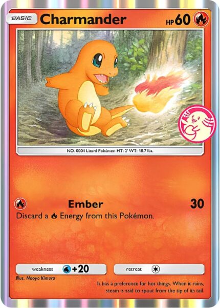 Charmander-Glumanda-032-P-A-Pokémon-TCG-Sammelkartenspiel-Pocket-Digitale-Promo-Karte-Englisch