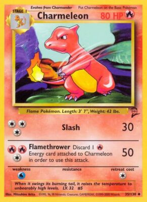 Charmeleon-Glutexo_35-130_Base-Set-2_Pokémon-Karte_Englisch