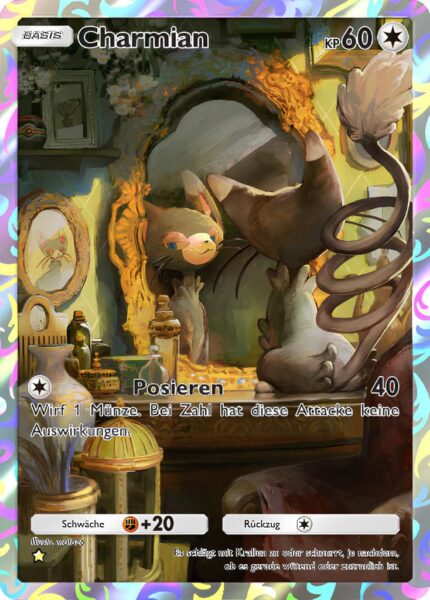 Charmian-178-207-Kollision-von-Raum-und-Zeit-Pokémon-TCG-Sammelkartenspiel-Pocket-Illustration-Rare-Karte