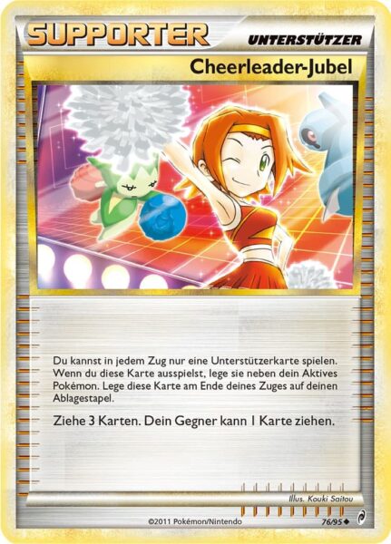Cheerleader-Jubel-76-95-Ruf-der-Legenden-Pokémon-Karte-Deutsch-TCG-Sammelkartenspiel