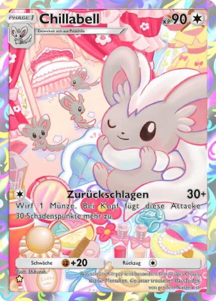 Chillabell-179-155-B3-Pulsierende-Aura-Pokémon-TCG-Sammelkartenspiel-Pocket-Karte-Deutsch
