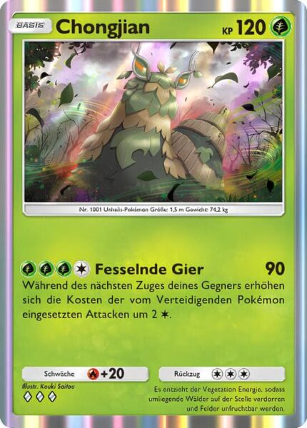 Chongjian-015-093-B2a-Wundervolles-Paldea-Pokémon-TCG-Sammelkartenspiel-Pocket-Karte-Deutch