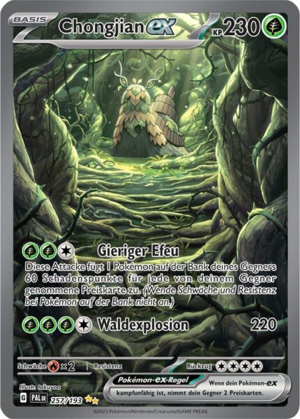 Chongjian-ex_257-193_Entwicklungen-in-Paldea_Pokémon-Karte