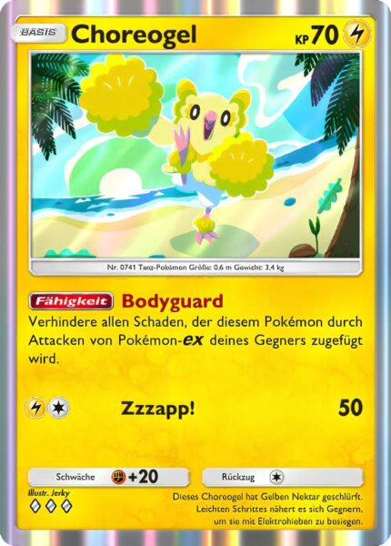 Choreogel-066-155-A3-Hüter-des-Firmaments-Pokémon-TCG-Sammelkartenspiel-Pocket-Karte-1
