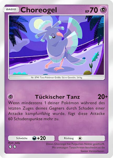 Choreogel-077-Pokémon-TCG-Sammelkartenspiel-Pocket-Hüter-des-Firmaments-Digitale-Karte