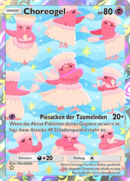 Choreogel-166-155-B3-Pulsierende-Aura-Pokémon-TCG-Sammelkartenspiel-Pocket-Karte-Deutsch