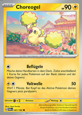 Choreogel_PAR-DE-067-182_Paradox-Rift-Paradoxrift_Pokémon-Karte_Deutsch