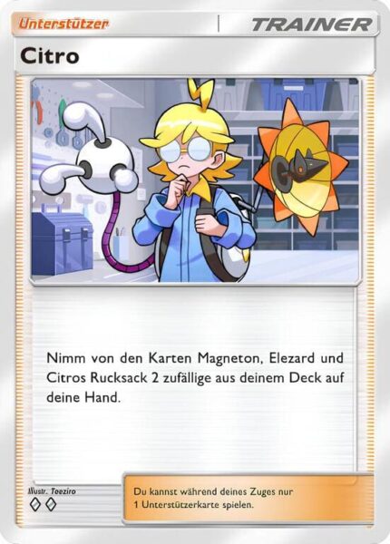 Citro-068-069-B1a-Feuerrote-Flammen-Pokémon-Karte-Deutsch