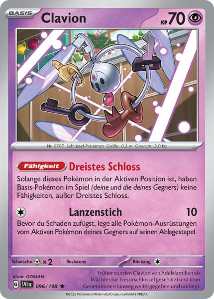 Clavion-096-198-Karmesin-Purpur-Pokémon-Karte