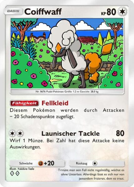 Coiffwaff-144-155-B3-Pulsierende-Aura-Pokémon-TCG-Sammelkartenspiel-Pocket-Karte-Deutsch