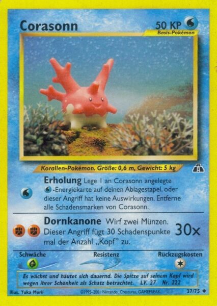 Corasonn_37-75_Neo-Entdeckung-Discovery_Pokémon-Karte_Deutsch