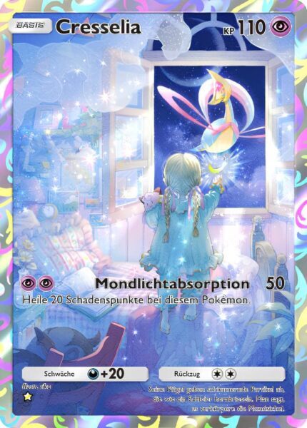 Cresselia-168-207-Kollision-von-Raum-und-Zeit-Pokémon-TCG-Sammelkartenspiel-Pocket-Illustration-Rare-Karte