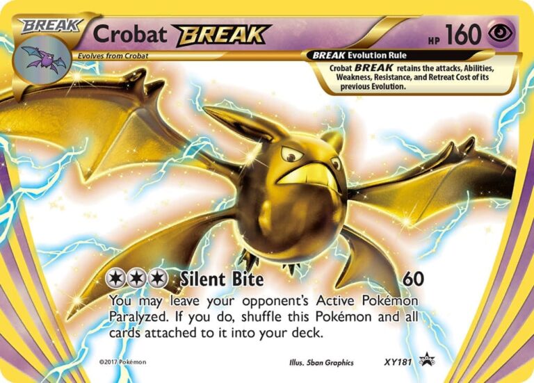 Crobat-BREAK-Iksbat-TURBO-XY181-Black-Star-Promo-Pokémon-Karte-Englisch