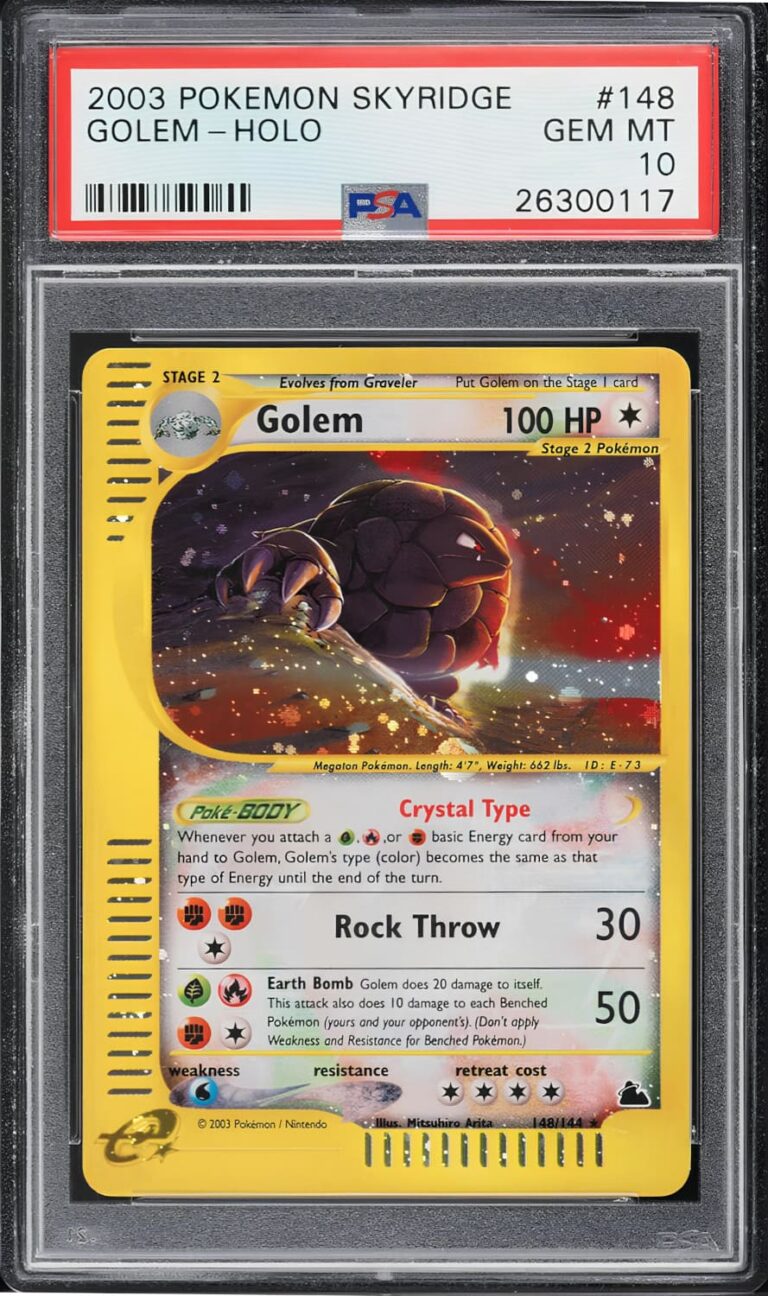 Crystal-Golem-Kristall-Geowaz-148-144-Skyridge-Pokémon-Karte-Englisch-PSA-10