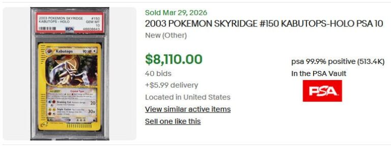 Crystal-Kristall-Kabutops-150-144-Skyridge-Pokémon-Karte-Preis-Wert-März-2026