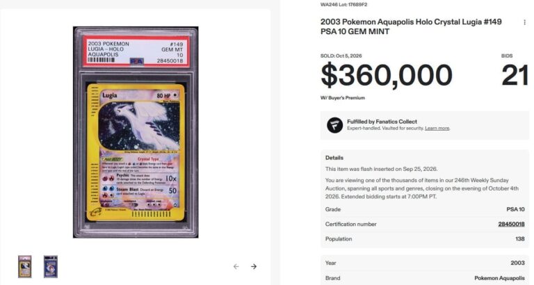 Crystal-Lugia-149-Aquapolis-Pokémon-Karte-PSA-10-Preis-Wert-Oktober-2026