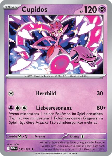 Cupidos_093-167_TWM-DE_Maskerade-im-Zwielicht_Pokémon-Karte_Deutsch