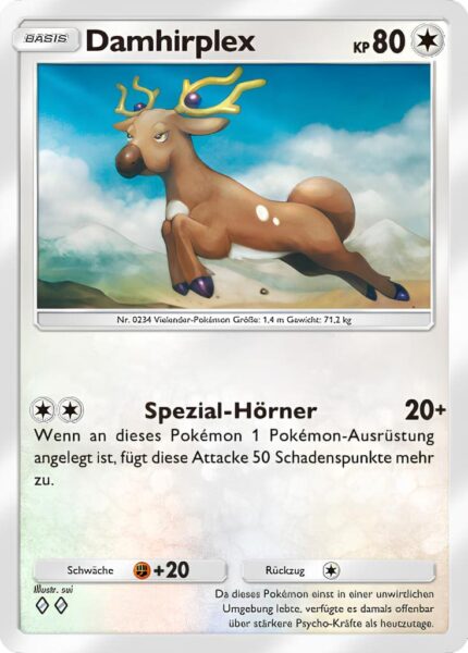 Damhirplex-147-161-Weisheit-von-Meer-und-Himmel-A4-Pokémon-TCG-Sammelkartenspiel-Pocket-Karte