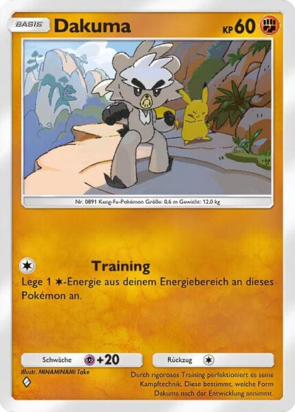 Damuka-097-155-B3-Pulsierende-Aura-Pokémon-TCG-Sammelkartenspiel-Pocket-Karte-Deutsch