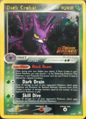 Dark-Crobat_Dunkles-Iskbat_3-109_EX-Team-Rocket-Returns_Reverse-Holo_Pokémon-Karte_Englisch