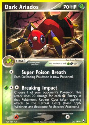 Dark-Dunkles-Ariados_30-109_EX-Team-Rocket-Returns_Pokémon-Karte_Englisch