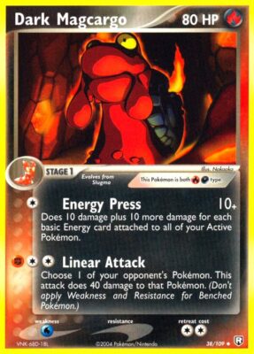 Dark-Dunkles-Magcargo_38-109_EX-Team-Rocket-Returns_Pokémon-Karte_Englisch