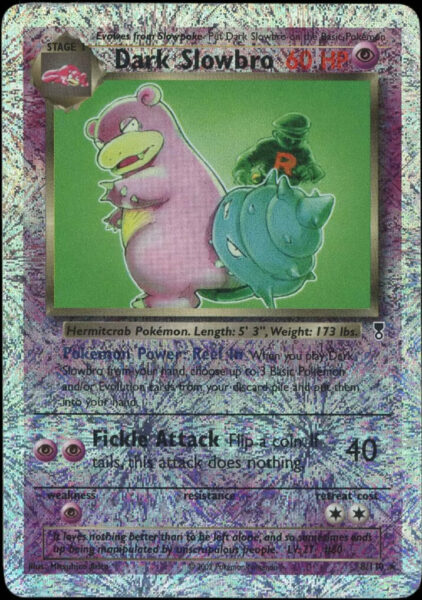 Dark-Slowbro_Dunkles-Lahmus_8-110_Legendary-Collection-Reverse-Holo_Pokémon-Karte
