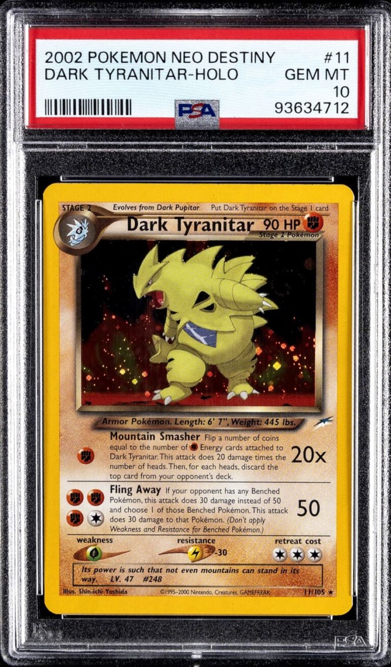 Dark-Tyranitar-11-105-Neo-Destiny-Pokémon-Karte-PSA-10