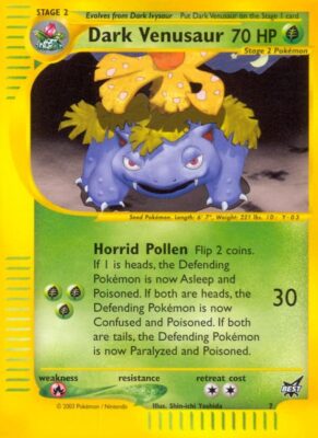 Dark-Venusaur-Dunkles-Bisaflor-7-Best-of-Game-Promo-Pokémon-Karte