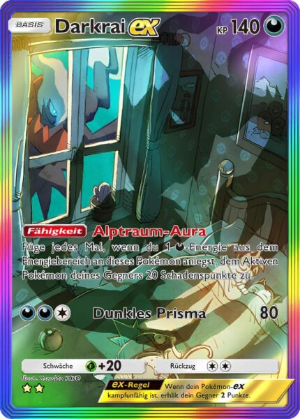 Darktai-ex-202-207-Kollision-von-Raum-und-Zeit-Pokémon-TCG-Sammelkartenspiel-Pocket-Special-Illustration-Rare-Karte