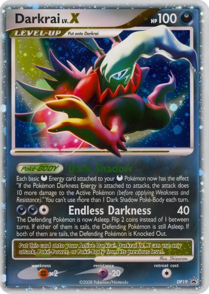 Darkrai-LV.X-DP19-Black-Star-Promo-Pokémon-Karte-Englisch