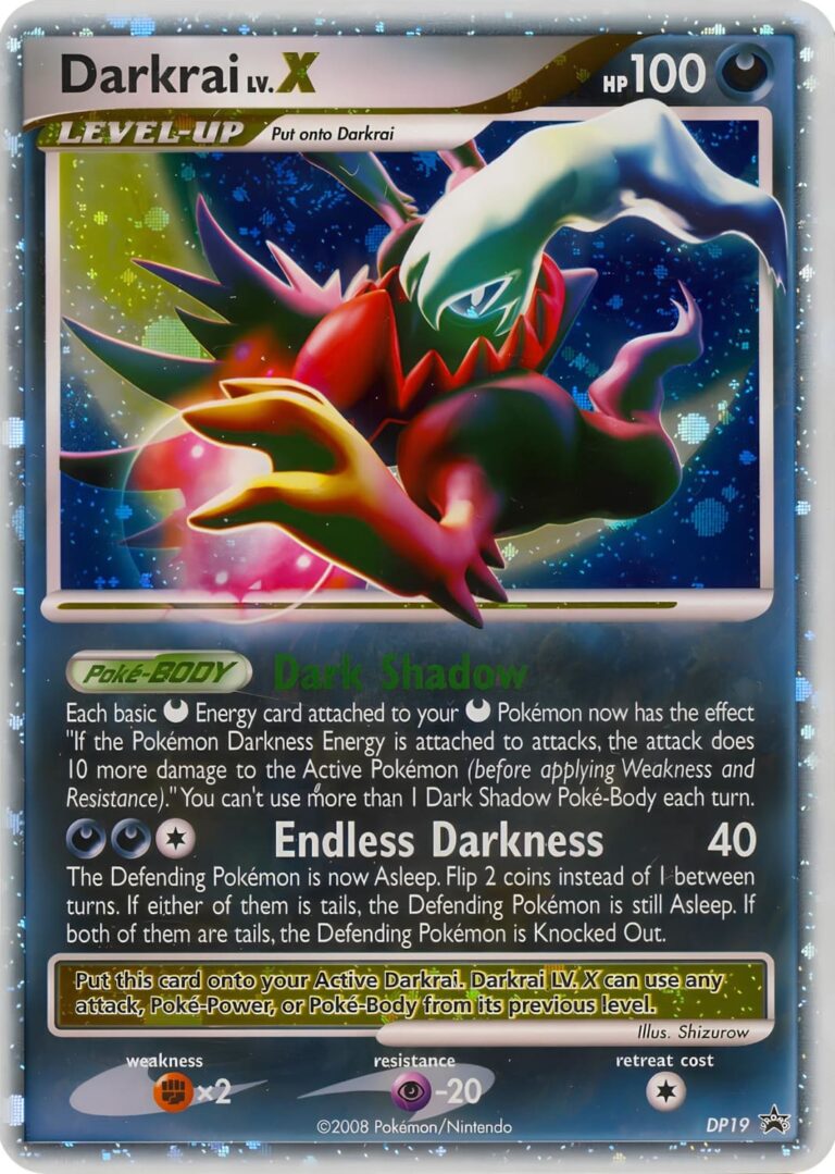Darkrai-LV.X-DP19-Black-Star-Promo-Pokémon-Karte-Englisch