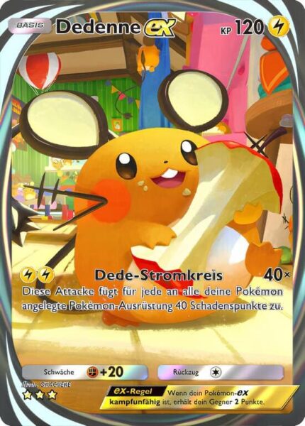 Dedenne-ex-090-069-B3b-Wunder-des-Alltags-Pokémon-TCG-Sammelkartenspiel-Pocket-Karte-Deutsch