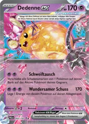 Dedenne-ex_093-193_Entwicklungen-in-Paldea_Terakristall-Pokémon-Karte