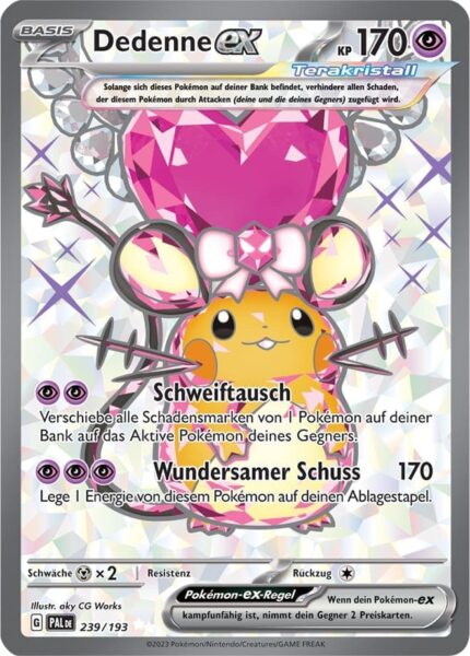 Dedenne-ex_239-193_Entwicklungen-in-Paldea_Pokémon-Karte