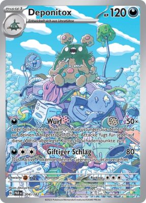 Deponitox-204-182-Karmesin-Purpur-Paradoxrift-Illustration-Rare-Pokémon-Karte