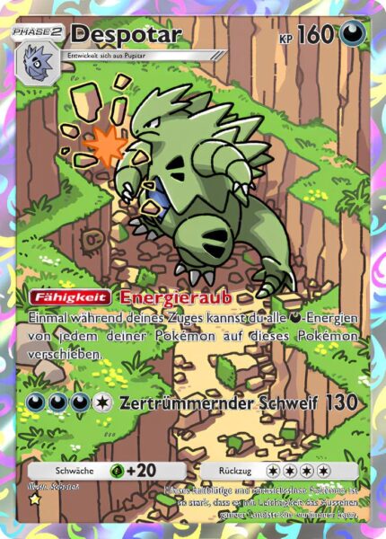 Despotar-179-161-Weisheit-von-Meer-und-Himmel-A4-Pokémon-TCG-Sammelkartenspiel-Pocket-Karte