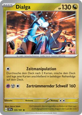 Dialga-135-191-SSP-DE-Karmesin-Purpur-Stürmische-Funken-Pokémon-Karte-Deutsch-TCG