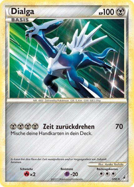 Dialga-3-95-Ruf-der-Legenden-Pokémon-Karte-Deutsch-TCG-Sammelkartenspiel