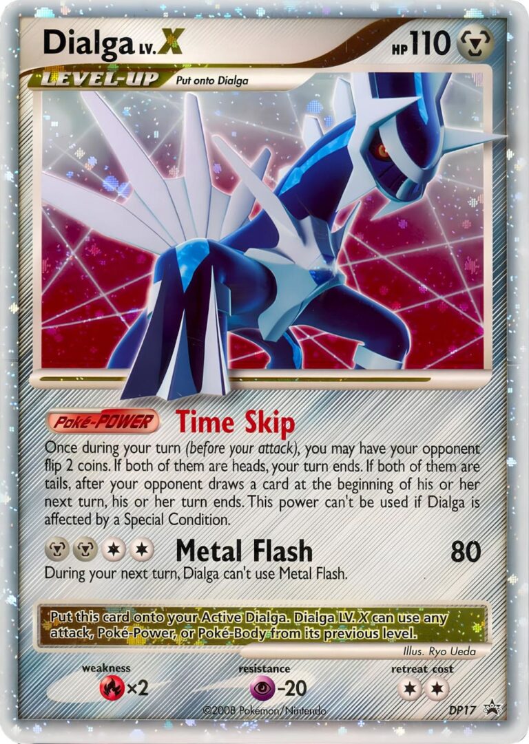 Dialga-LV.X-DP17-Black-Star-Promo-Pokémon-Karte-Englisch