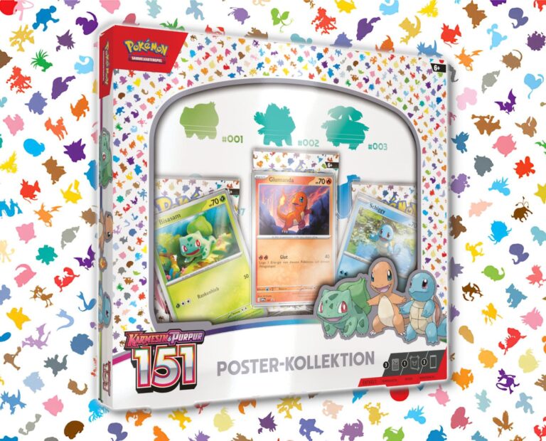 Die-besten-beliebtesten-Pokémon-Boxen-Karmesin-Purpur-151-Poster-Kollektion