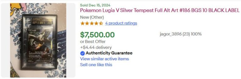 Die-wertvollsten-Alternate-Art-Pokémon-Karten-Lugia-V-Silver-Tempest