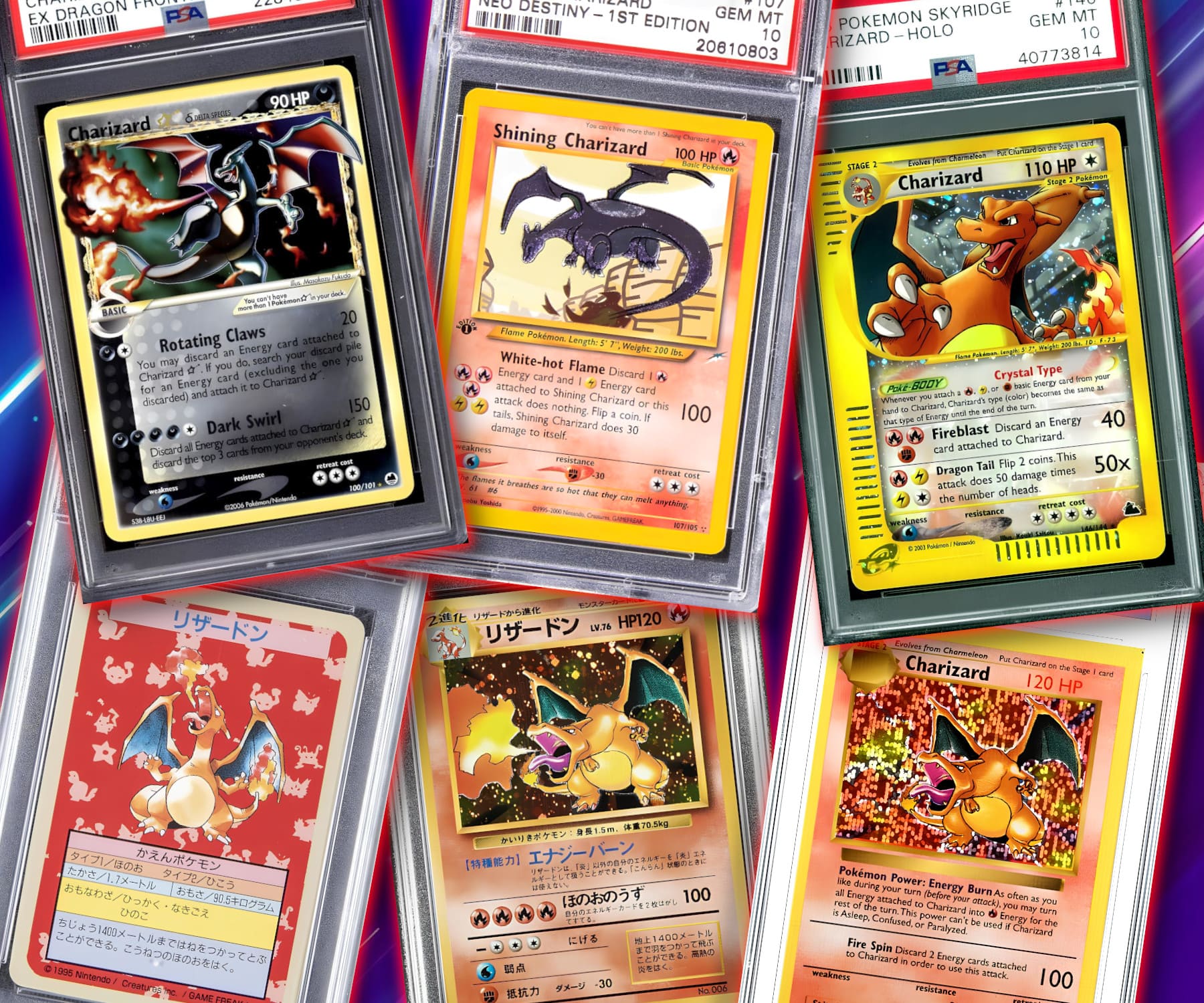 Die-wertvollsten-Glurak-Pokémon-Karten-aller-Zeiten-2024-Übersicht-TCG-Sammelkartenspiel-Charizard