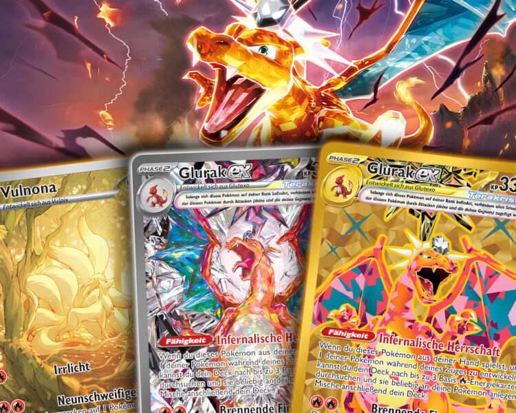 Die-wertvollsten-seltensten-Pokémon-Karten-aus-Obsidianflammen-Rangliste-TCG-Sammelkartenspiel-Glurak