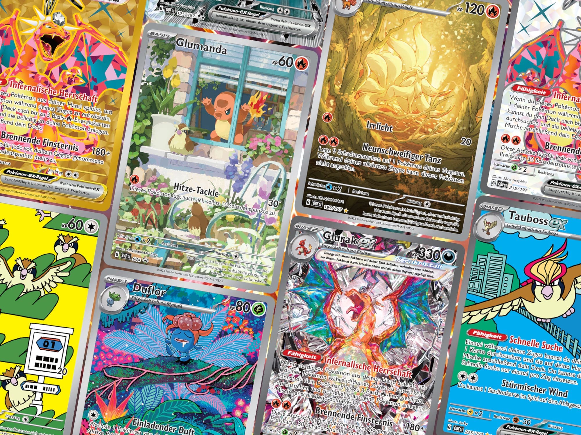 Die-wertvollsten-seltensten-Pokémon-Karten-aus-Obsidianflammen-Top-10-Rangliste-TCG-Sammelkartenspiel
