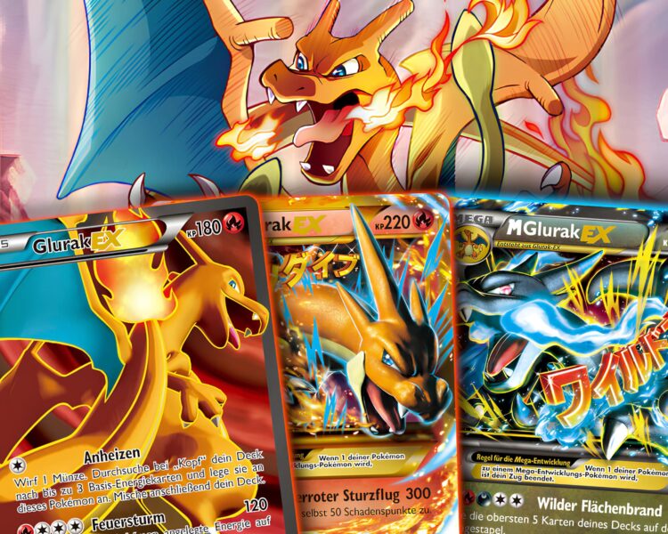 Die-wertvollsten-seltensten-Pokémon-Karten-aus-XY-Flammenmeer-Glurak-TCG-Sammelkartenspiel